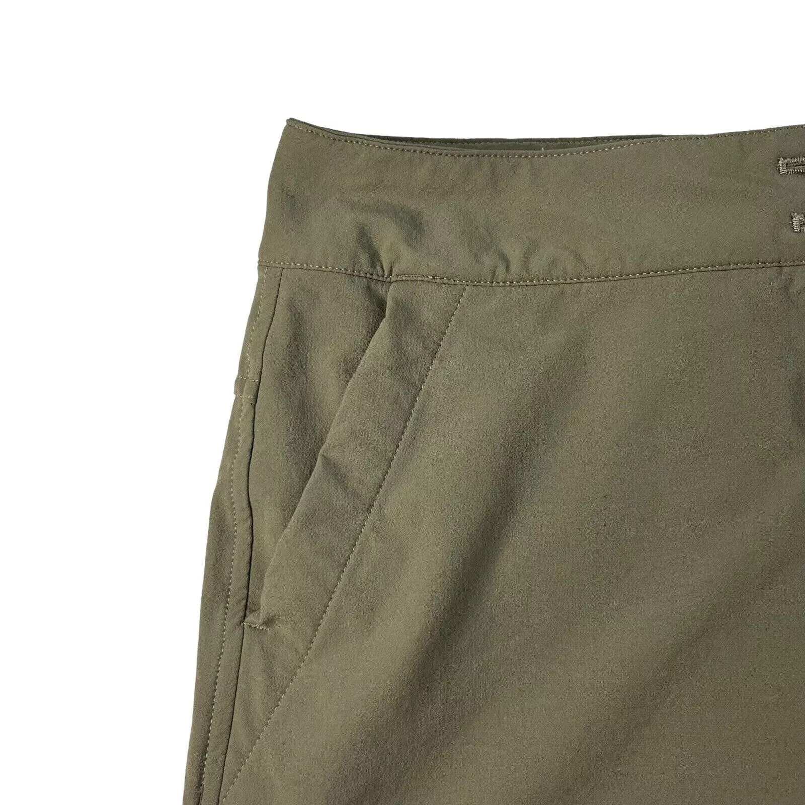 lole golf skirt skort undershorts stretch athletic front zip shorts