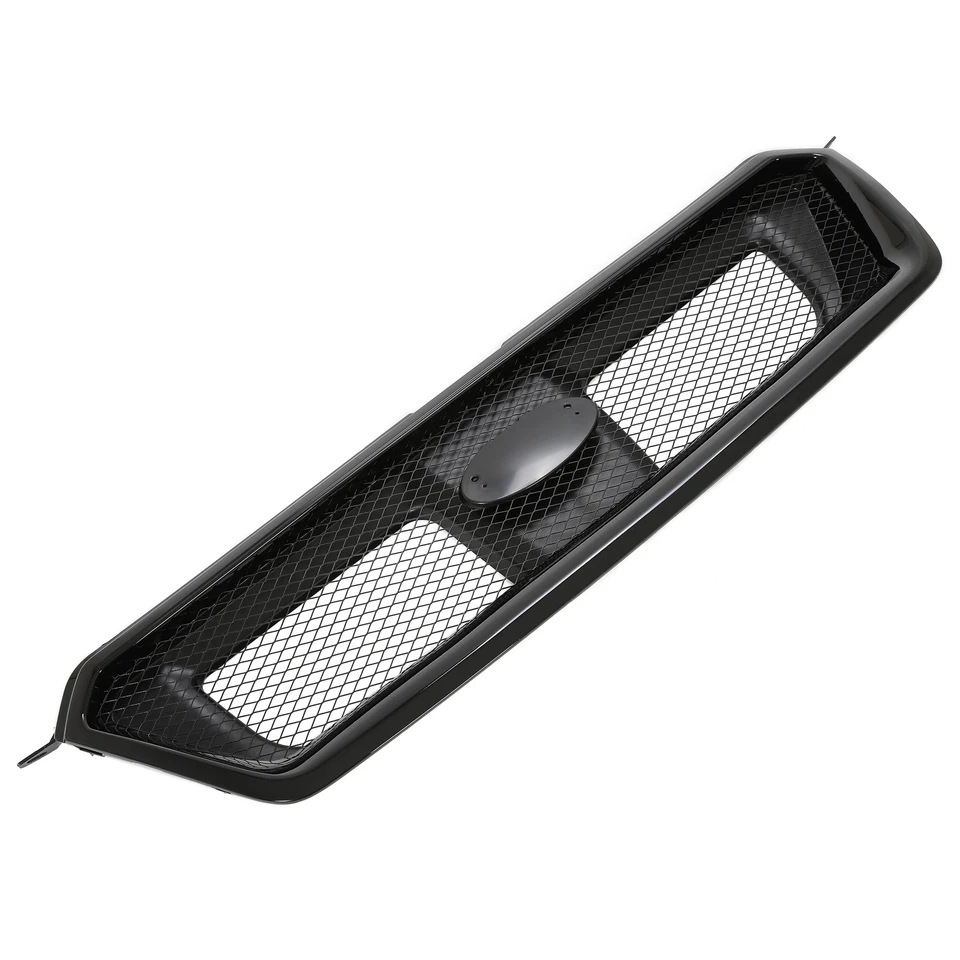 For Subaru XV Crosstrek 2013-2017 Front Bumper Grille Black Painted Mesh Style Foto 3 de 4