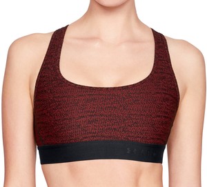 under armour red sports bra