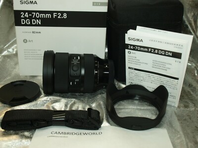 SIGMA 24-70mm F2.8 Art DG DN ZOOM LENS for SONY E NEW in FACTORY
