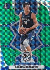 2021-22 Panini Mosaic Mosaic Green Card #199 Boban Marjanovic 