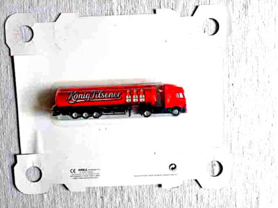 König Pilsener Bier-Truck 160 LKW Mercedes Axor Tanksattelzug 19 cm Werbung