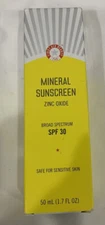 First Aid Beauty Mineral Sunscreen Zinc Oxide Broad Spectrum SPF 30, 1.7 oz BNIB