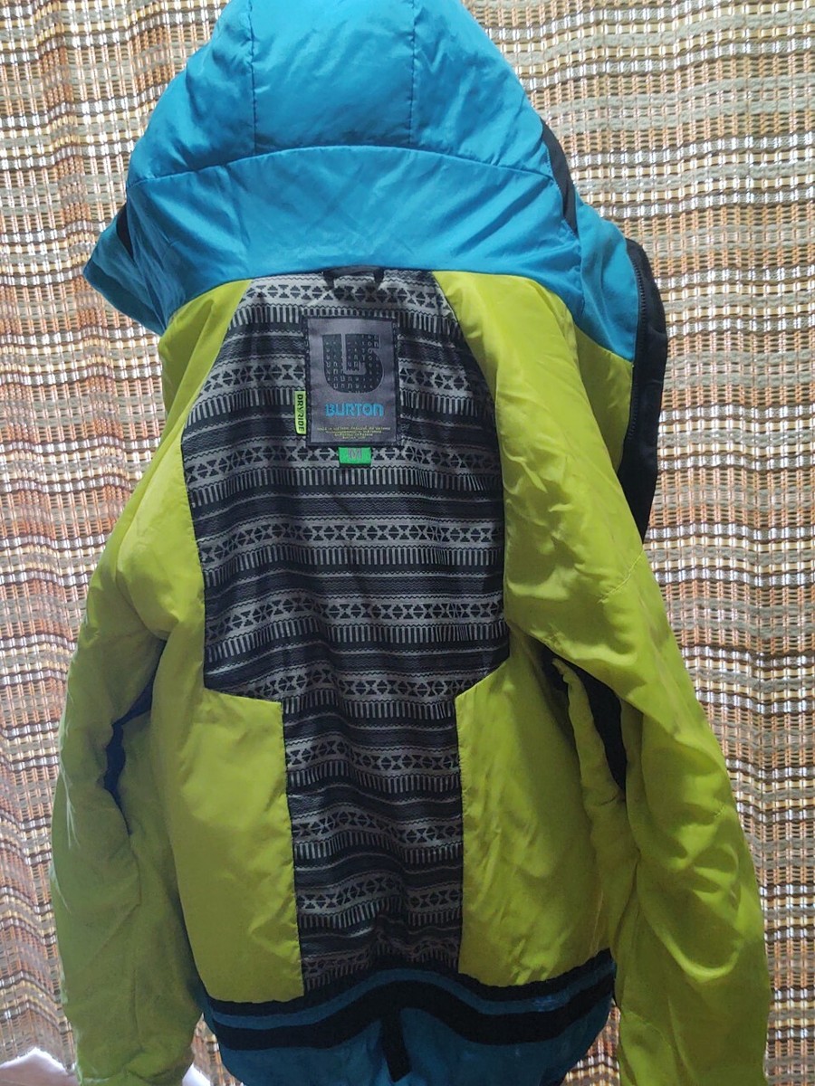 BURTON - ＢURTON バートン DRYRIDE　レディース BURTON Snowboard Ski Jacket DryRide Women M Black Yellow