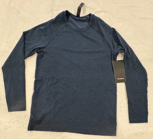 Lululemon Metal Vent Tech Long Sleeve 2.0 MINB TRNV Mineral Blue Size XXL