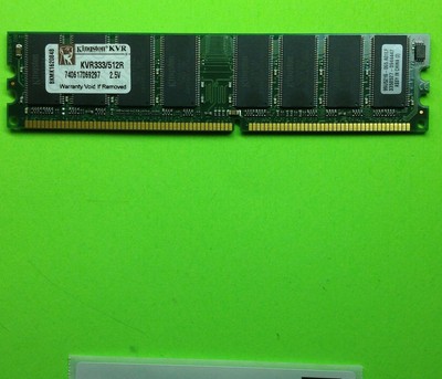 Kingston value ram pc2700 - 512mb (740617069297)
