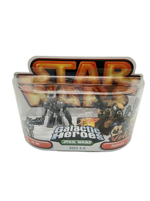 Hasbro Star Wars Galactic Heroes IG-88 & ZUCKUSS Figure | eBay