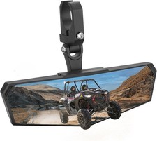 UTV Rear View Mirror, SXS UTV Mirror Clear View with 1.5-2 inch 360