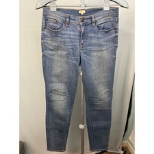 J.Crew Stretch Womens Jeans Size 27/28 Light Wash Denim Casual Everyday