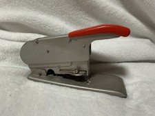 BATES STAPLER MODEL C WIRE FED MADE IN USA WITH PARTIAL ROLL WIRE