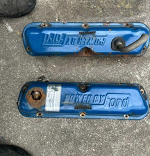 1970-1976 302 Ford Fairlane Torino Original Valve Covers 1970-1976 302 Ford Fairlane Torino Original Valve Covers