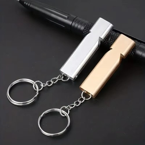 120db Loud Emergency Survival SOS Whistle Camping Hiking Keychain Outdoor - Bild 4 von 15