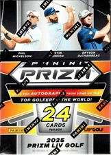 2025 Panini Prizm LIV Golf Blaster Box