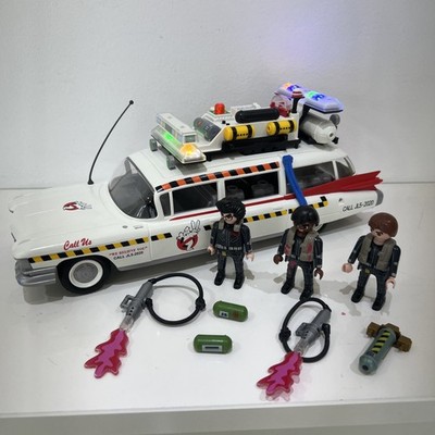 Playmobil Ghostbusters Ecto-1A Auto 70170 Licht und Sound - FAST vollständig 