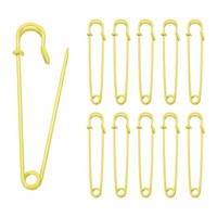 20Stk Lack-Sicherheitsnadeln 100Mm Gelb FüR Kleidung