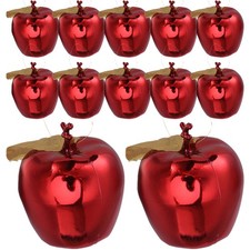 12 Pcs Xmas Tree Decor Apple Christmas Decorations Apples Ornaments