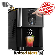 Nugget Ice Maker Countertop, 44lbs/24H Soft Chewable Pellet Ice Maker Machine Di