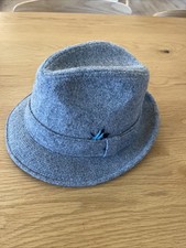 Vintage Dobbs 5th Avenue New York Mens Fedora Hat Gray Wool  Felt Sz 7