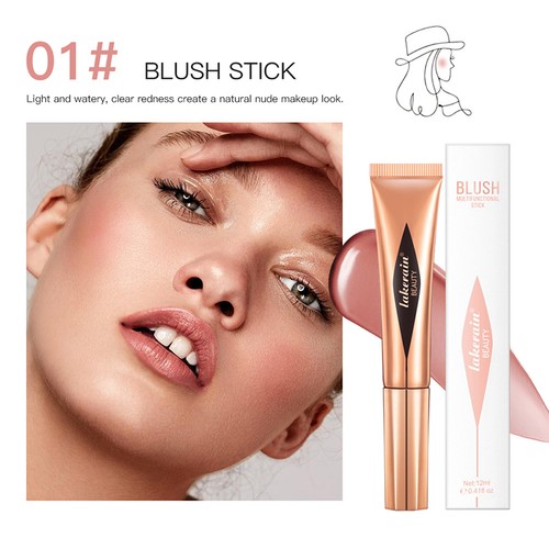 Liquid Blush Highlight Rouge Face Contour Sponge Brush Multi-Usewaterproof ~ - Picture 13 of 14