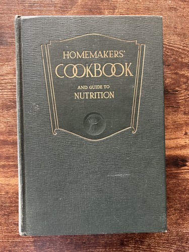 Hausfrauen Kochbuch & Ratgeber Ernährung 1946 Esther Gardner etc SDA Adventist