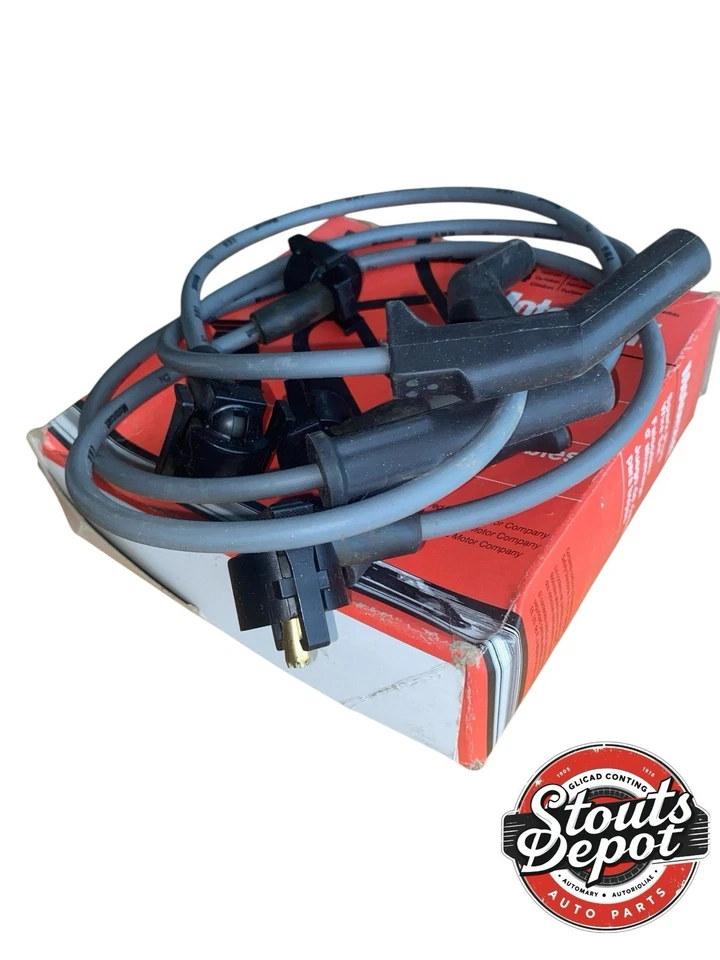 Juego de cables de bujías Motorcraft NOS para Ford Escort 1997-2002 L L4 2,0 L SOHC Foto 4 de 4