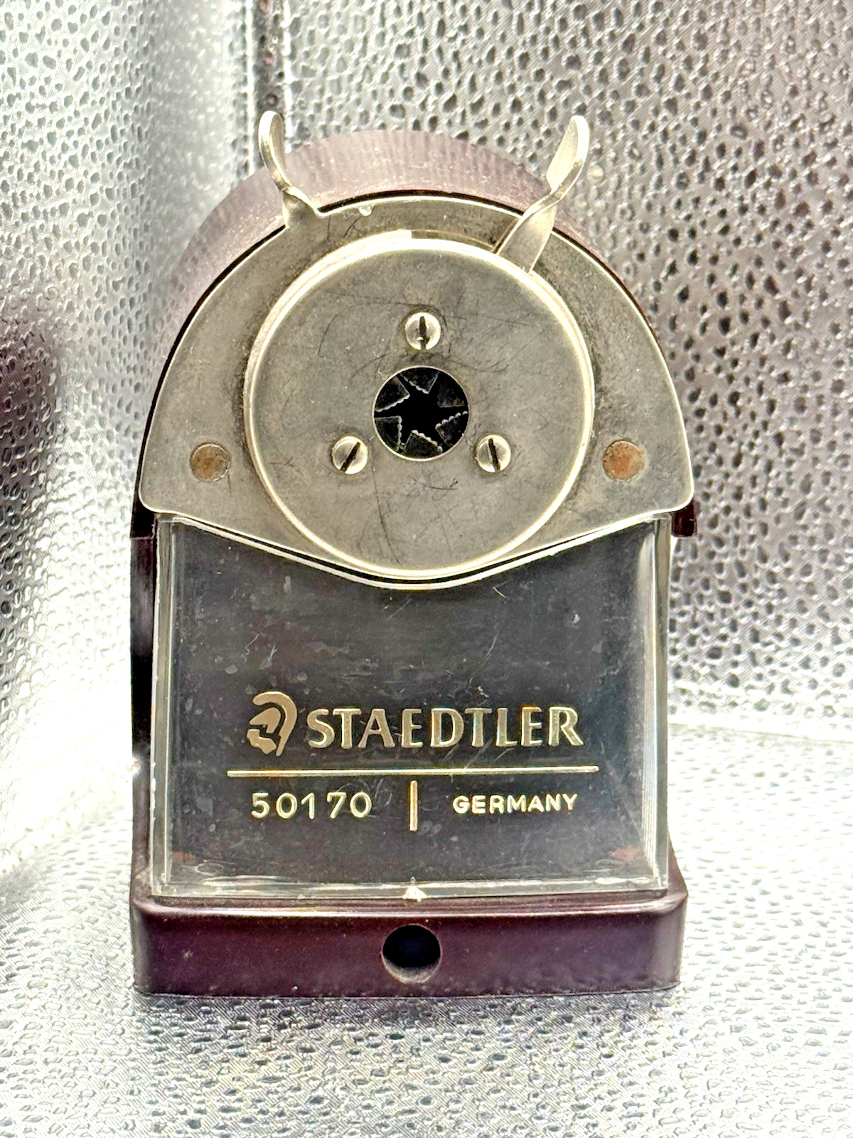 Vintage Original Bakelite Staedtler 50120 Table Pencil Sharpener Germany