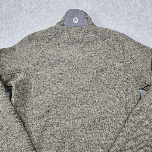 Marmot Jacket Mens L Gray Poacher Pile Wool Blend Fleece Lined Hiking Outdoors - Picture 18 of 22