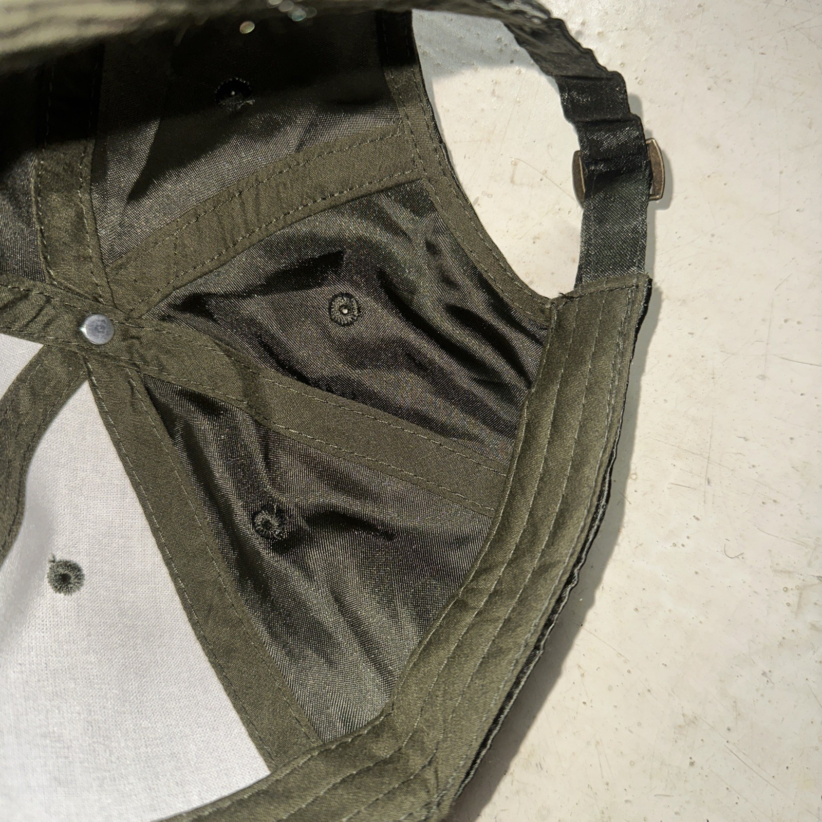 Solid Green Women's Adjustable Strap Baseball Hat… - image 10