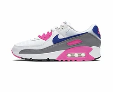 MENS NIKE AIR MAX III 3 AIR MAX 90 WHITE-GREY-CONCORD-PINK SIZE 14 CT1887-100]