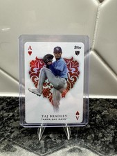 Topps 2023 Update Series All Aces Rookie Taj Bradley Tampa Bay Rays AA-75