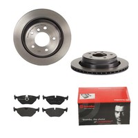 Brembo Bremsscheiben Ø298MM + BremsbelÄGe Hinten FÜR BMW 5 Alpina B10 BMW