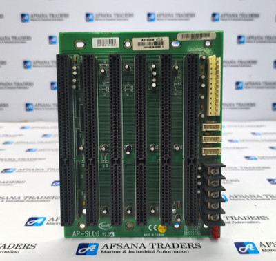 LANNER ELECTRONICS AP-SL06 V2.0 6-SLOT ISA PASSIVE BACKPLANE