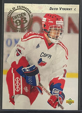 1992 UPPER DECK #600 DAVID VYBORNY ROOKIE CARD