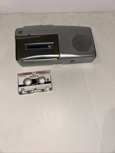  GE 35377A Handheld Cassette Voice Recorder Tested Working - Picture 6 of 6