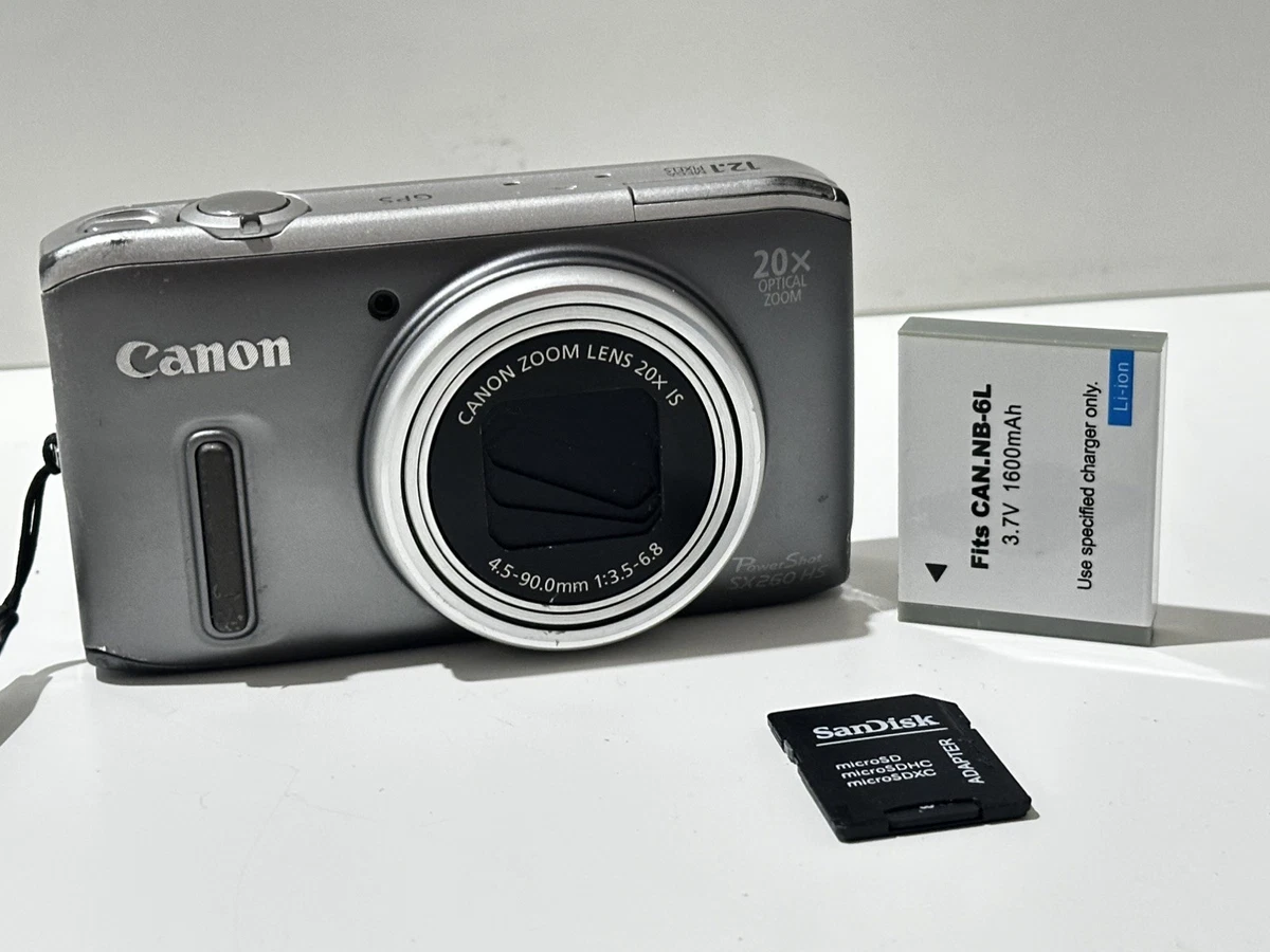 Canon PowerShot SX260HS キャノン パワーショットコンデジ Amazon.com : Canon PowerShot SX260 HS 12.1 MP CMOS Digital Camera