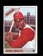 1966 TOPPS #266 PEDRO GONZALEZ VGEX INDIANS UER *X97231