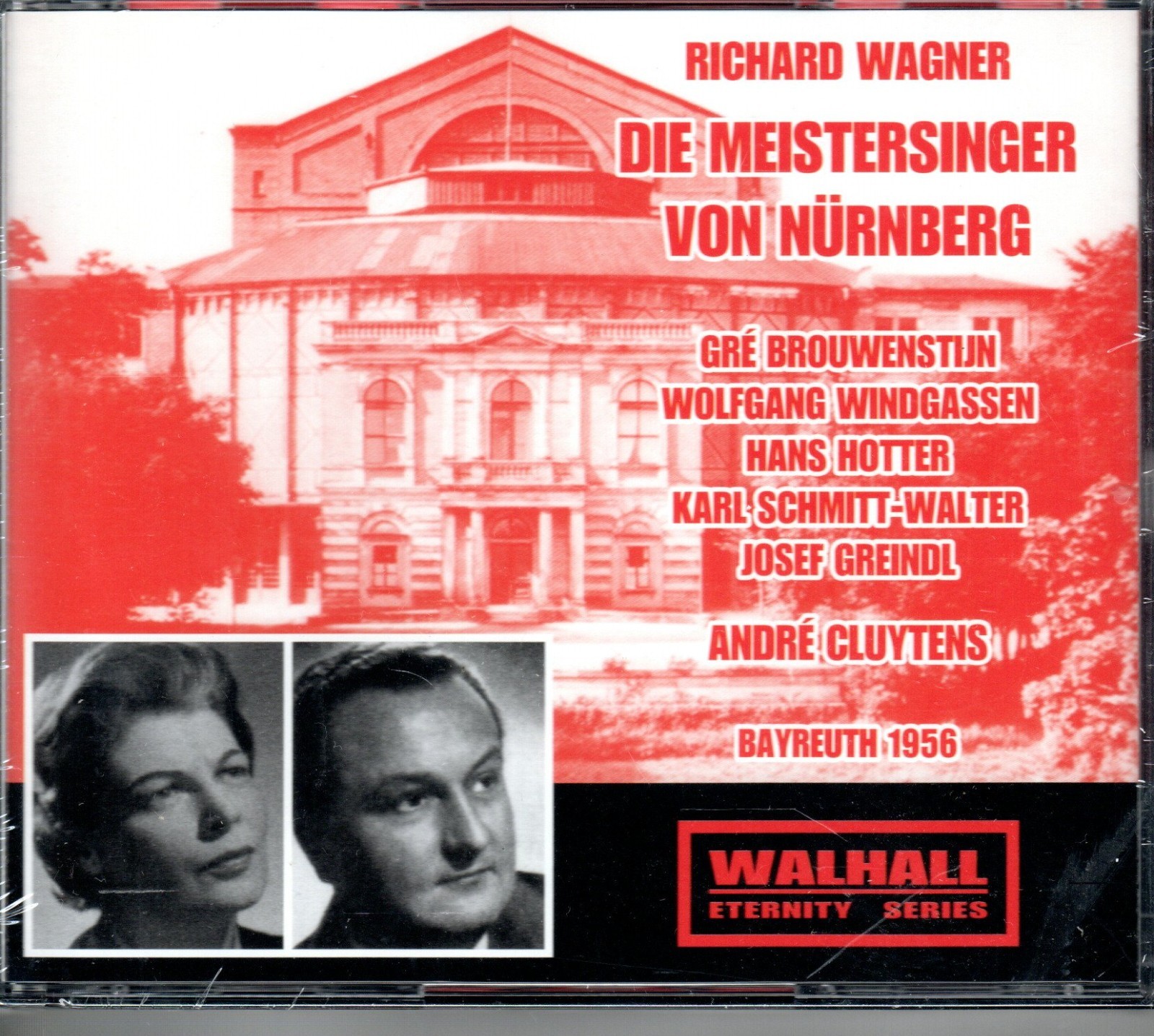 WAGNER - DIE MEISTERSINGER - BROUWENSTIJN - HOTTER - CLUYTENS - BAYREUTH 1956