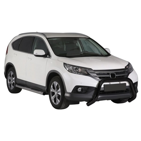 FrontbüGel FrontschutzbüGel FüR Honda CR-V 2012-2015 ø76Mm Stahl Schwarz Schutz-image