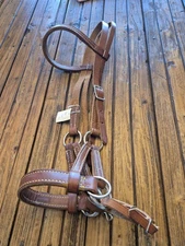 Herman Oak Leather Sidepull Or Bitless Bridle