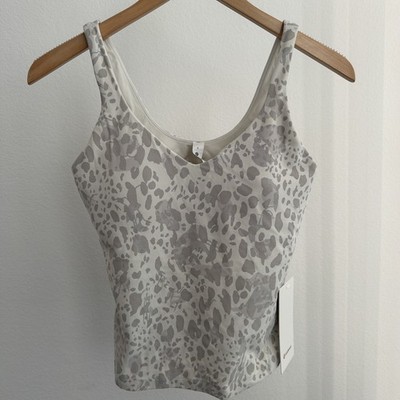 Lululemon Align Waist Length Tank NWT Size 6 CECW Shelf Bra W/ Pads Nulu