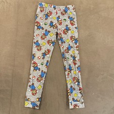 Super Mario PJ Bottoms Pajama Pants Long John Boys 8