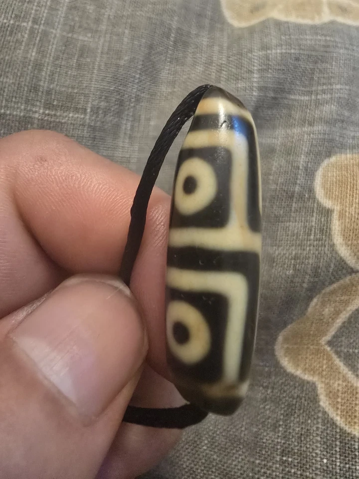 Cuentas Dzi tibetanas 4 ojos Foto 3 de 4