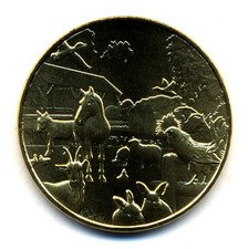 41 BEAUVAL Zoo, Animaux de la Ferme, Sans date, Monnaie de Paris