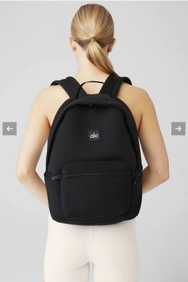 Alo Yoga Stow Backpack Black with Detachable Pouch. Brand new dead