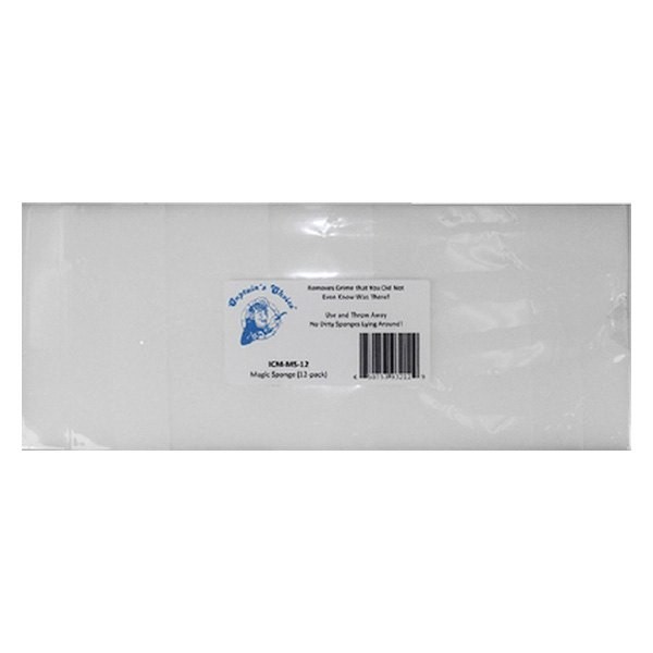 Captain's Choice 2.5" x 5" Magic Foam Eraser Sponges