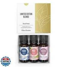 Edens Garden In Bloom Essential Oil 3 Set – 100% Pure Therapeutic