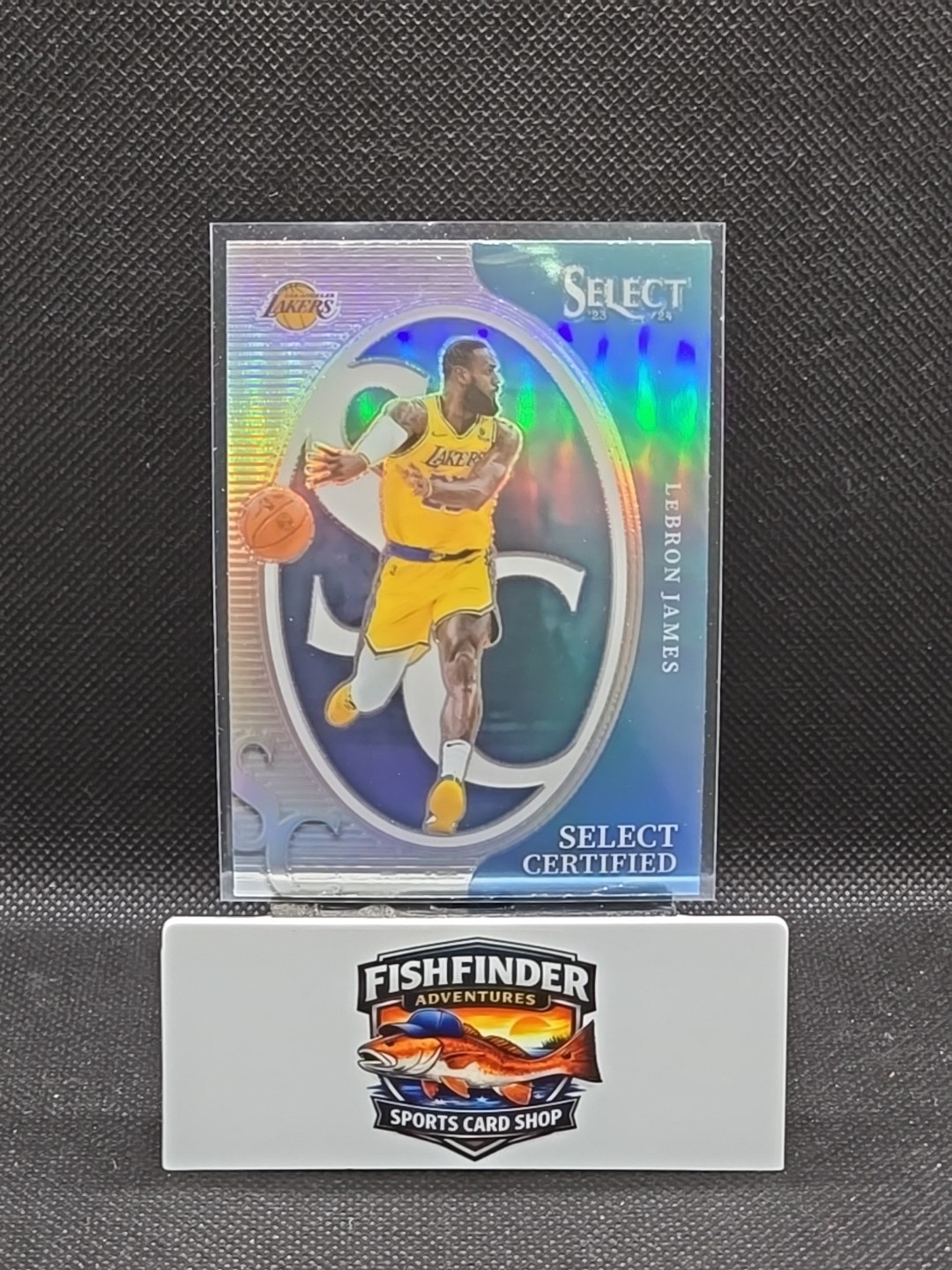 2023-24 Panini Select - Select Certified LeBron James #7 Silver Prizm