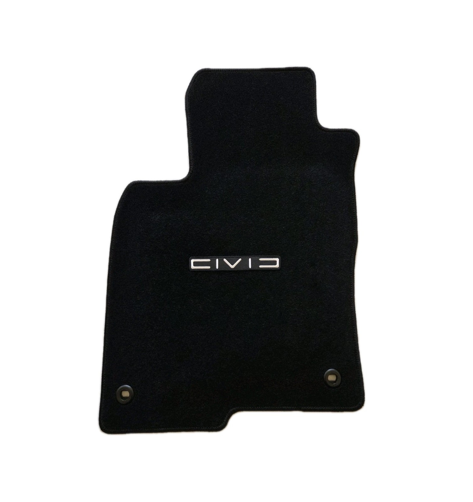 For 2022-2025 Honda Civic Carpet Floor Mats BLACK W/Emblems