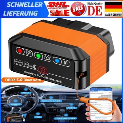 ELM327 OBD2 Bluetooth Scanner,OBD2 Diagnosegerät Scanner Adapter Android Windows