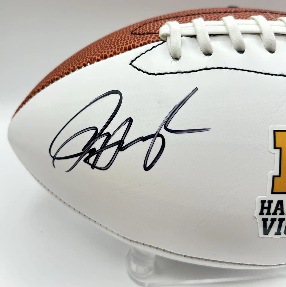 Jim Harbaugh Signed Michigan Wolverines Football Champions PSA/DNA COA - Image 2 of 4